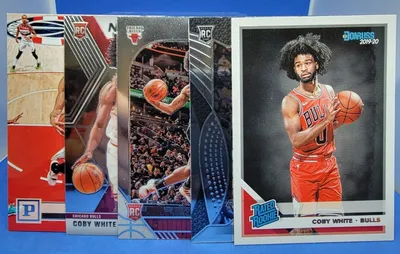 5 КАРТ COBY WHITE BASKETBALL ROOKIE RC CARD LOT BULLS RATED PRIZM MOSAIC PANINI | eBay картинки