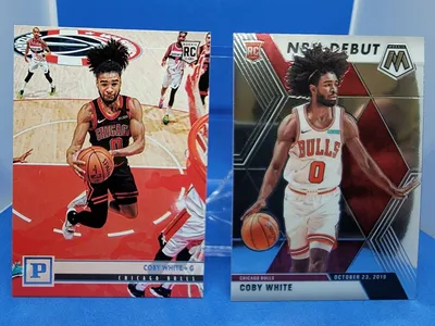 5 КАРТ COBY WHITE BASKETBALL ROOKIE RC CARD LOT BULLS RATED PRIZM MOSAIC PANINI | eBay картинки