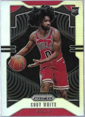 Future Watch: баскетбольные карточки Coby White Rookie Rookie, Bulls картинки