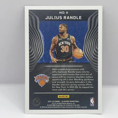 2021-22 Panini Illusions Баскетбол Джулиус Рэндл База № 9 Нью-Йорк Никс | eBay картинки