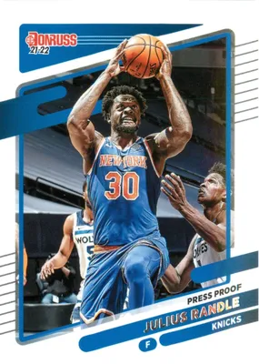 Джулиус Рэндл 2021-22 Donruss Basketball Silver Press Proof Card # 192 Knicks NBA | eBay картинки