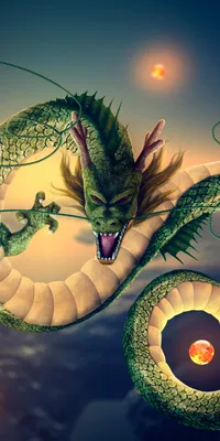 Скачать обои ID: 380740 / Аниме Dragon Ball Z Phone Wallpaper, Shenron (Dragon Ball), 1080x2160 скачать бесплатно картинки