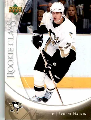 2006-07 Upper Deck Rookie Class Евгений Малкин #9 на Kronozio картинки