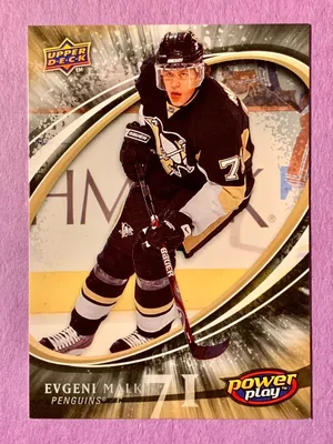 2008-09 Upper Deck Power Play #236 Евгений Малкин Хоккейная карточка Питтсбург Пингвинз | eBay картинки