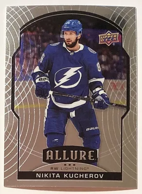 2020-21 UPPER DECK ALLURE LIGHTNING НИКИТА КУЧЕРОВ ХОККЕЙНАЯ КАРТОЧКА № 44 | eBay картинки