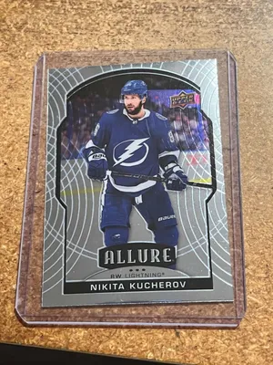 2020-21 Upper Deck Allure Hockey # 44 Никита Кучеров | eBay картинки