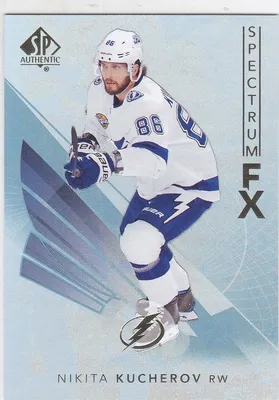 НИКИТА КУЧЕРОВ 2017-18 17-18 UPPER DECK SP AUTHENTIC SPECTRUM FX #S-23 TAMPA | eBay картинки