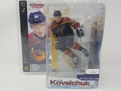 McFarlane NHL Series 4 Ля Ковальчук Атланта Трэшерз Блю Джерси Акт - sammargifts картинки