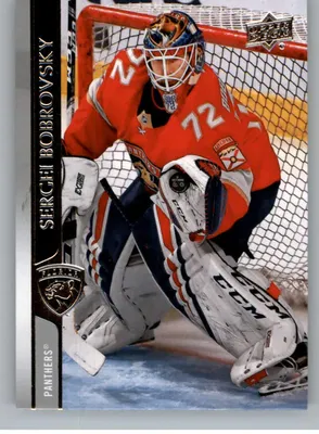 Amazon.com: 2020-21 Upper Deck Series One Hockey # 79 Сергей Бобровский Флорида Пантерз: Коллекционирование \ u0026 Fine Art картинки