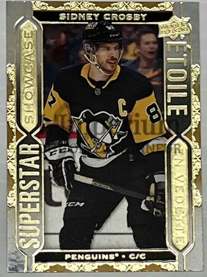 Хоккейная карточка 2022-2023 гг. - SS-4 Sidney Crosby L'Imperium Du Collectionneur картинки