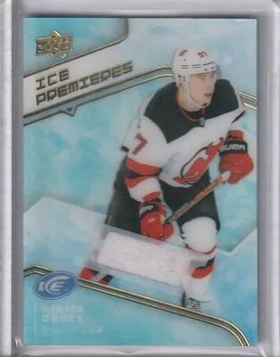 Никита Гусев 2019-20 UD Ice Premieres Rookie Jersey Devils | eBay картинки