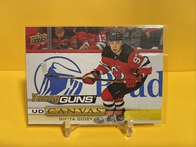 2019-20 Upper Deck Никита Гусев Young Guns Canvas | eBay картинки