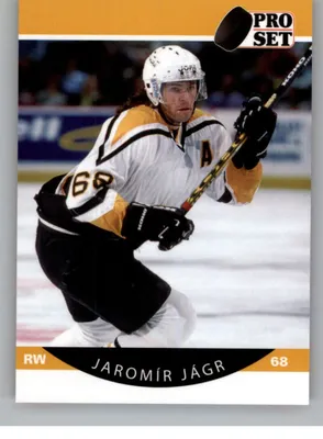 2021-22 Pro Set Blaster Exclusive Set Yellow #PS05 Хоккейная карточка Jaromir Jagr в сыром (NM или лучше) состоянии: все остальное — Amazon.com картинки