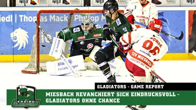 MIESBACH REVANCHIERT SICH EINDRUCKSVOLL - GLADIATORS OHNE CHANCE - Erding Gladiators картинки