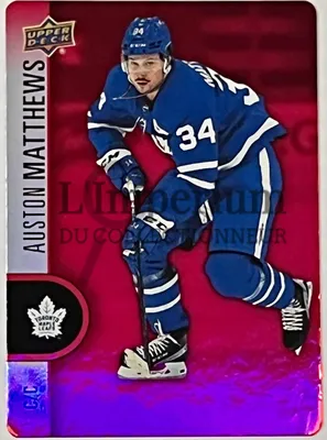 Хоккейная карточка 2022-2023 гг. - DC-28 Auston Matthews L'Imperium Du Collectionneur картинки