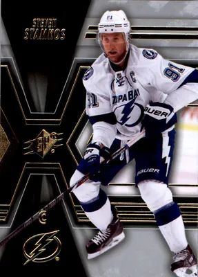 2014-15 SPx Lightning Hockey Card #76 Стивен Стэмкос | eBay картинки