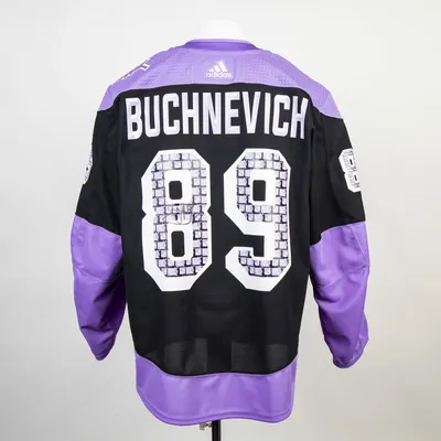 Футболка #89 Pavel Buchnevich Hockey Fights Cancer с автографом, которую носят во время разминки - Нью-Йорк Рейнджерс - Аукционы НХЛ картинки