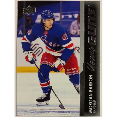 2021-22 Upper Deck Series 1 Morgan Barron Young Guns — карты местных легенд и коллекционные предметы картинки