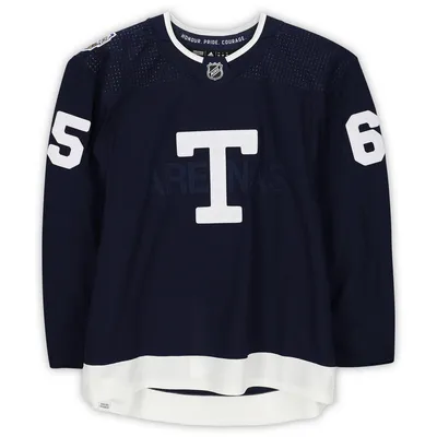 Илья Михеев Торонто Мейпл Лифс 2022 NHL Heritage Classic Game-Used Jersey - NHL Auctions картинки