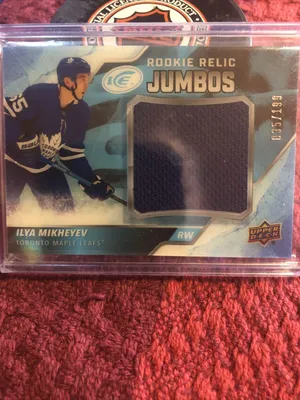 2019-20 ICE PREMIERES ROOKIE RELIC JUMBO JERSEY ИЛЬЯ МИХЕЕВ RC #/199 | eBay картинки