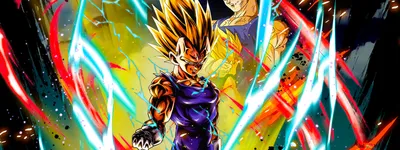 Маджин Вегета из Dragon Ball Z [Dragon Ball Legends Arts] для рабочего стола 4K скачать обои картинки