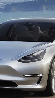 Tesla Model 3 iPhone Обои Скачать бесплатно картинки