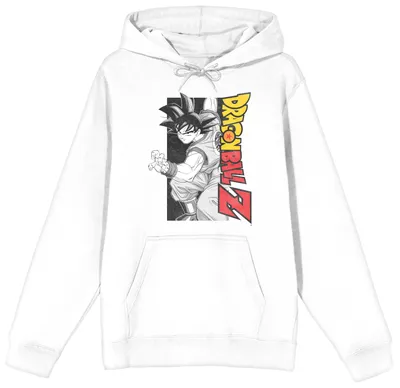 Белая толстовка с капюшоном с логотипом Dragon Ball Z Classic Logo — 3XL — Walmart.com картинки