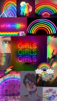 Радужная картинка для девочек. | Rainbow wallpaper iphone, Rainbow  wallpaper, Rainbow aesthetic картинки