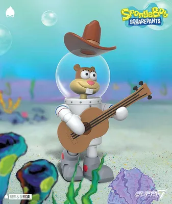 Super 7 - Фигурка SpongeBob Ultimates в масштабе 1/10 Sandy Cheeks картинки