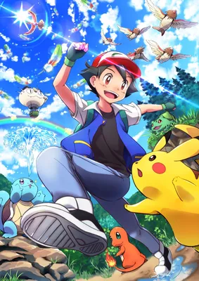 Pokémon Ash Wallpapers - Топ бесплатных фонов Pokémon Ash картинки