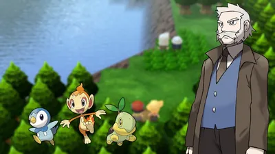 Роуэн: история профессора Pokémon di Sinnoh, из истории и характеристик! - Покемон Далее картинки