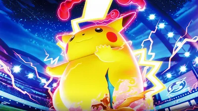 Блестящая искра: Vivid Voltage и Chonky Pikachu VMAX – MinMaxGames картинки