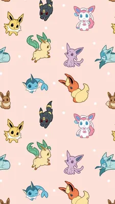 Eeveelutions Wallpapers - Лучшие бесплатные фоны Eeveelutions | Eevee wallpaper, Милые обои покемонов, Покемоны картинки