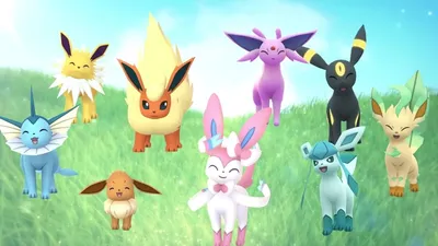 Эволюция Pokémon Go Eevee: как превратить Eevee в Sylveon, Leafeon, Glaceon, Umbreon, Espeon, Vaporeon, Jolteon и Flareon | Еврогеймер.нет картинки