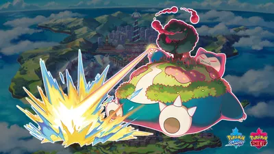 Pokemon Sword and Shield Gigantamax Snorlax Wallpapers - Кошка с моноклем картинки