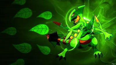 Pokemon Sceptile Wallpapers - Лучшие бесплатные обои Pokemon Sceptile картинки