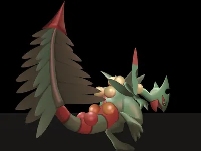 Sceptile 3D Wallpapers - Лучшие бесплатные 3D фоны Sceptile картинки