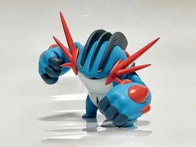 В НАЛИЧИИ] Фигурка мира в масштабе 1/20 [BBQ] - Mega Swampert – POKÉ GALERIE картинки