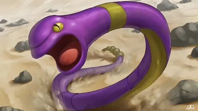 животное близко пустыни ekans нет людей покемон змея ребра водяной знак | konachan.com - Konachan.com Аниме Обои картинки