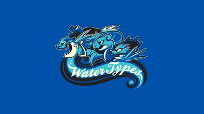 Скачать обои Gyarados And Water Types Pokemon картинки