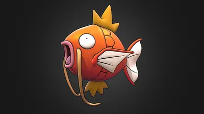 Magikarp Pokemon - 3D модель от 3dlogicus (@3dlogicus) [c698e5d] картинки