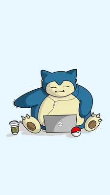 Симпатичные обои Snorlax - Лучшие бесплатные обои Cute Snorlax картинки