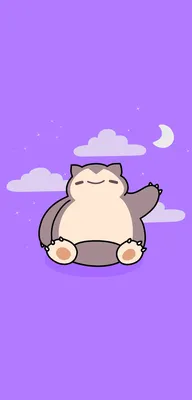 Симпатичные обои Snorlax - Лучшие бесплатные обои Cute Snorlax картинки