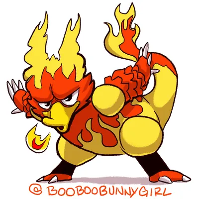 Magmar от BooBooBunnyGirl -- Fur Affinity [dot]net картинки