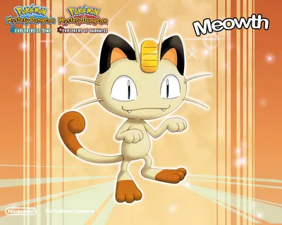 Pokemon Wallpaper of Meowth - Pokemon Wallpaper - Cartoon Watcher - бесплатные обои Pokemon картинки