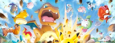 Pokemon Rumble Rush 2K обои скачать картинки