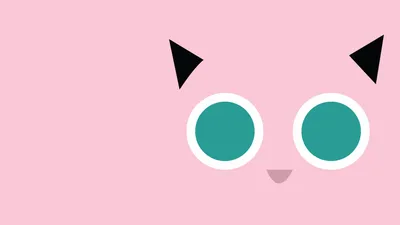 Скачать минимальные обои Jigglypuff Pokémon картинки