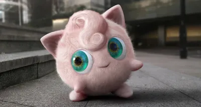 Скачать обои Pokemon Detective Pikachu Jigglypuff картинки