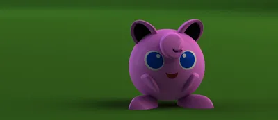 CAD-модели — Pokemon — Jigglypuff — Shyam Garg картинки