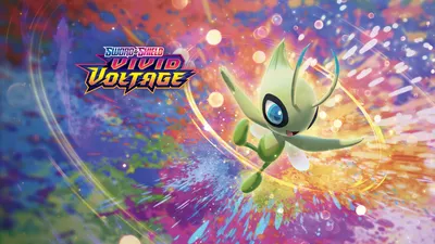 Мифический покемон Селеби появляется со своей атакой Amazing Bloom в Pokémon TCG: Sword & Shield—Vivid Voltage | Блог покемонов картинки